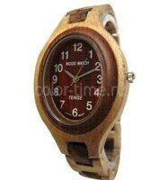 Деревянные Наручные часы Tense Solid Maple Sandalwood Ladies L7301MS