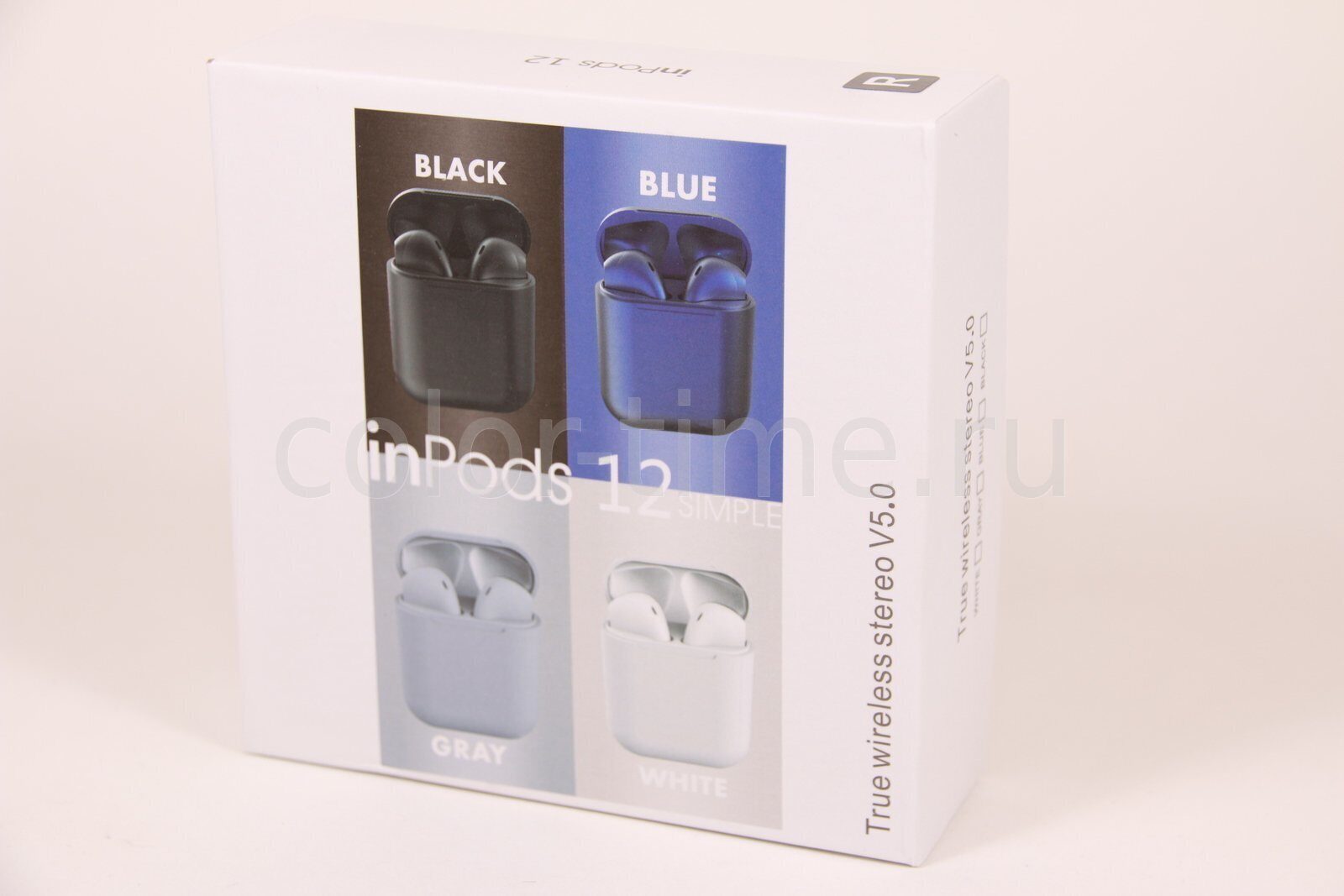 Беспроводные наушники InPods 12 Simple серые