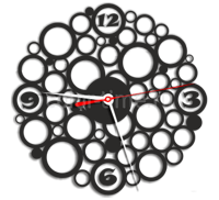 Настенные часы Кружочки